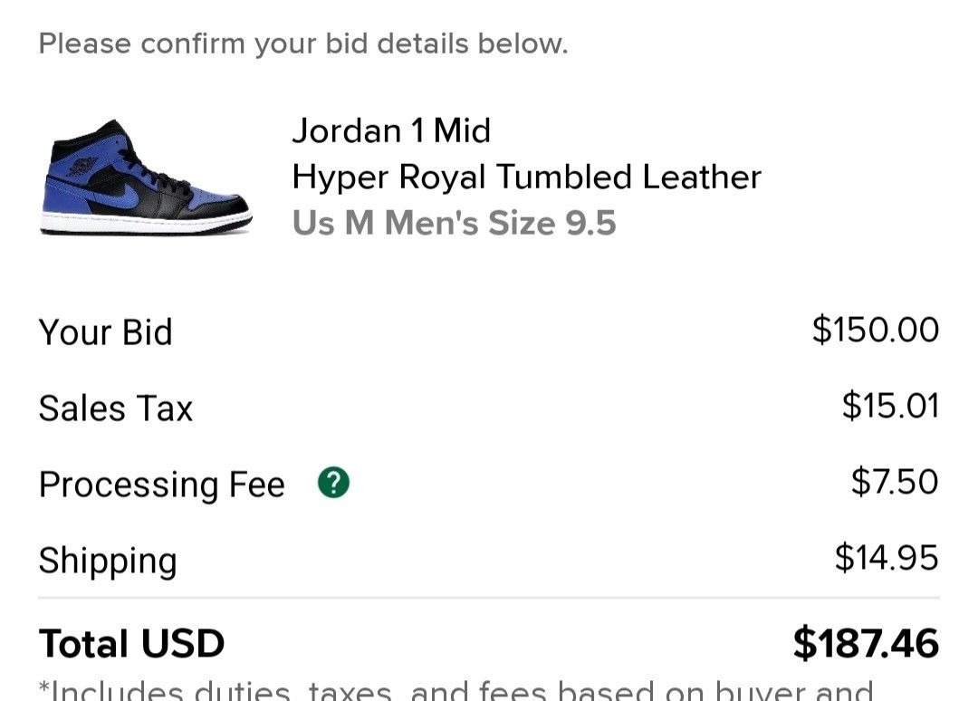 Air Jordan 1 Mids Size 9.5
