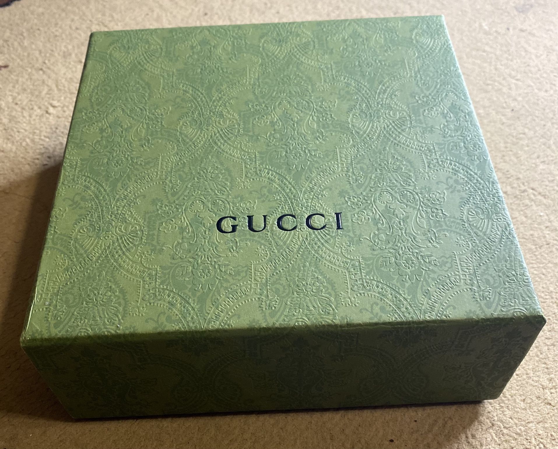 GUCCI Black/Grey GG Supreme Coated Canvas Interlocking G Belt