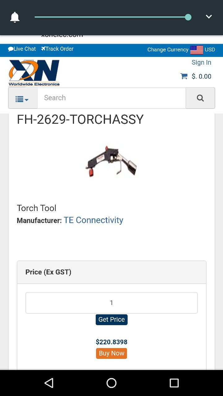 FH-2629 Torch Assy $30 Brand New
