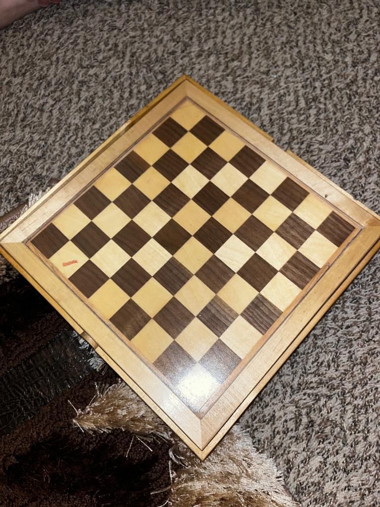 Wooden Checkers