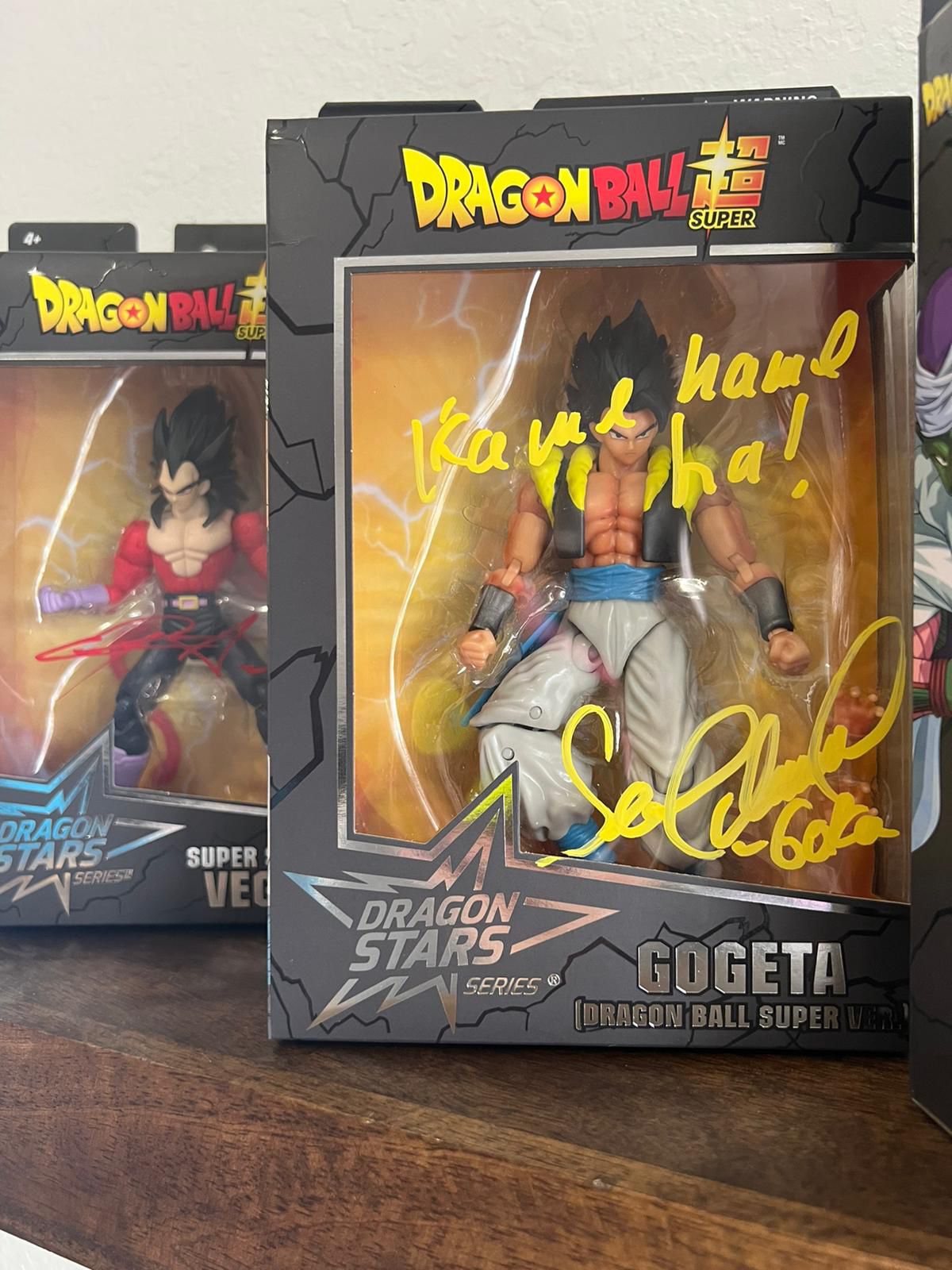 Autographed  Dragon Ball Z Action Figures $50.00 Each