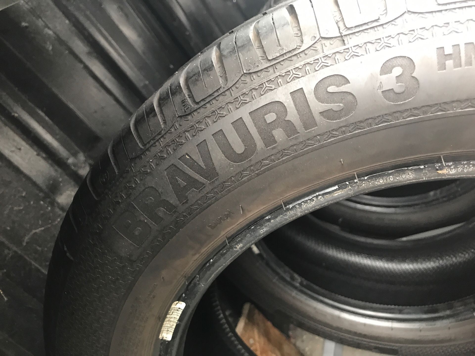 16" tires 215/55/16 semi new with free installation $160