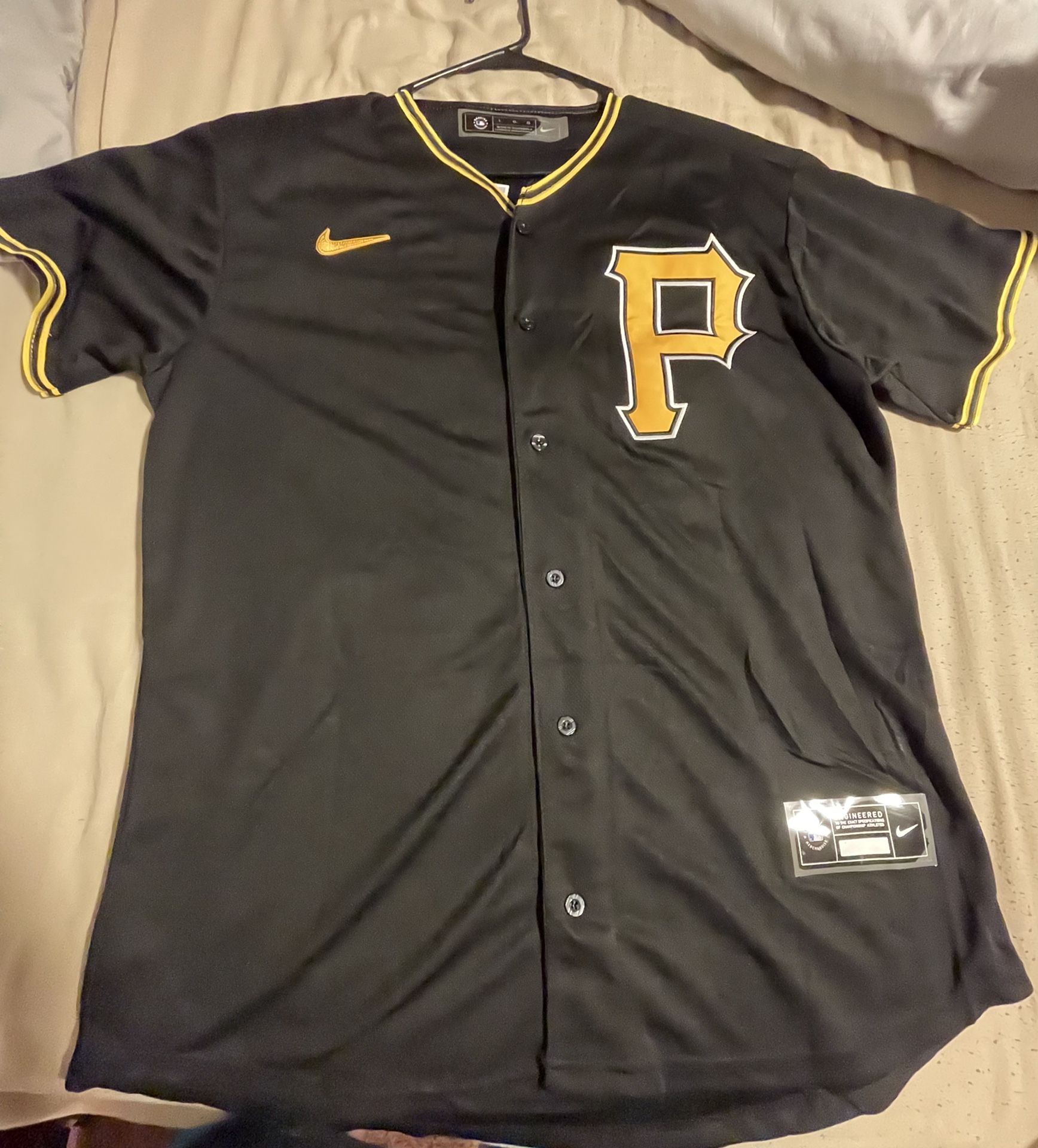 Mac Miller Custom Pittsburgh Pirates Baseball Jersey Men’s Size Large (L)