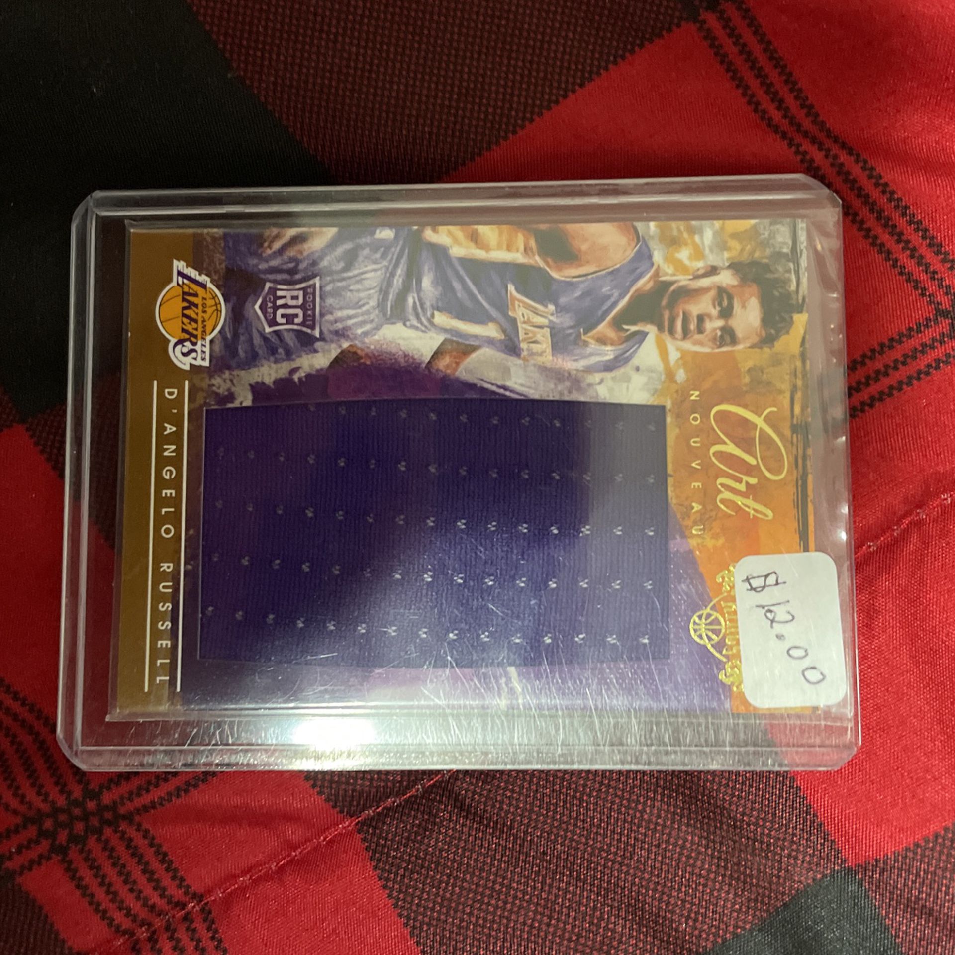 Deangelo Russell Rookie Patch Card