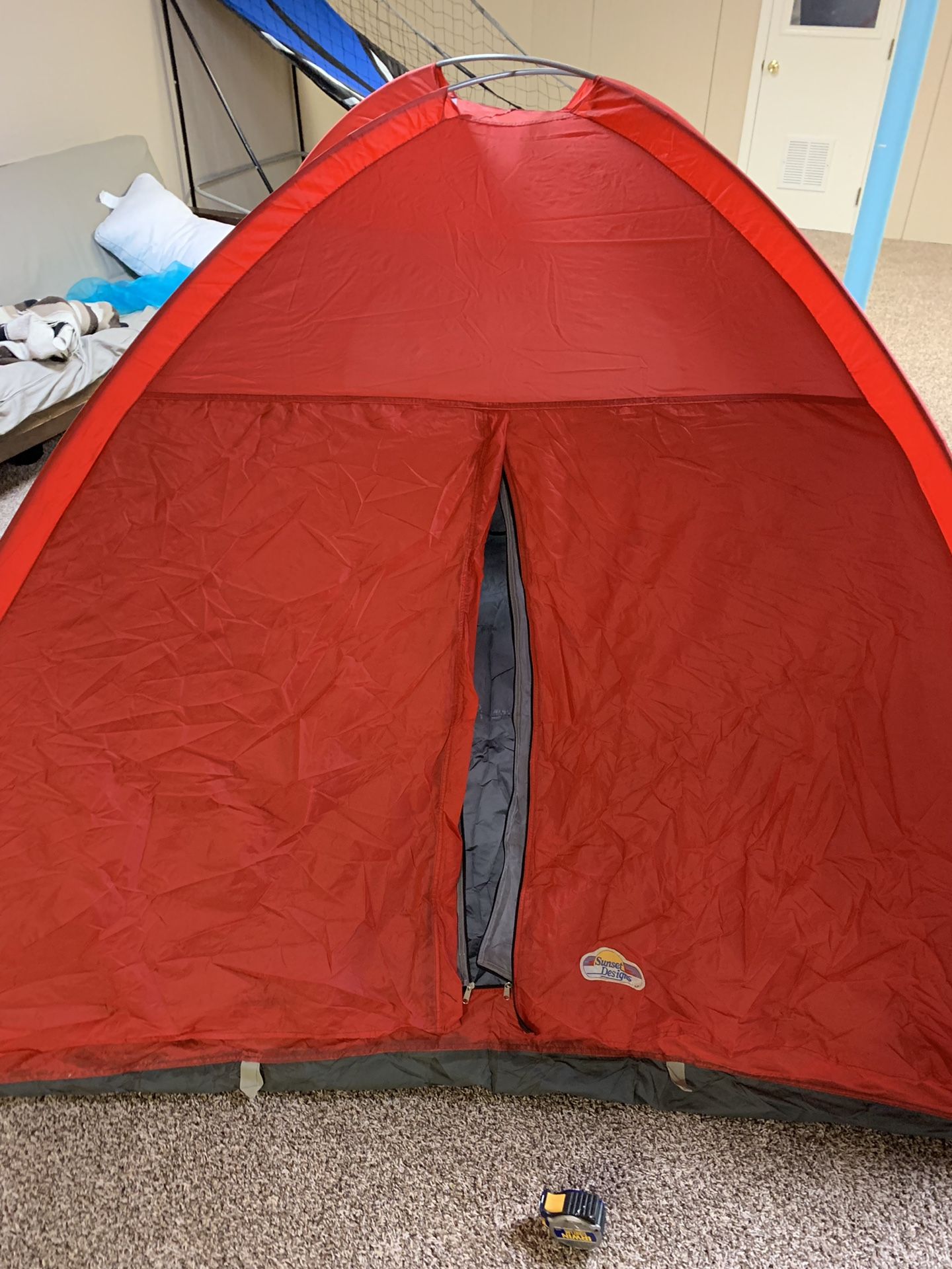 Sunset design camping tent