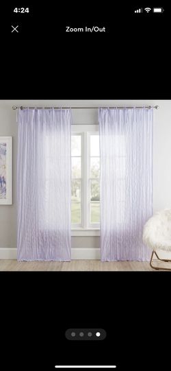 Pottery Barn Tie Top Curtains  Thumbnail