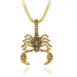 "Scorpion King clavicle pendant necklace for women/men, N90201P215
  Thumbnail
