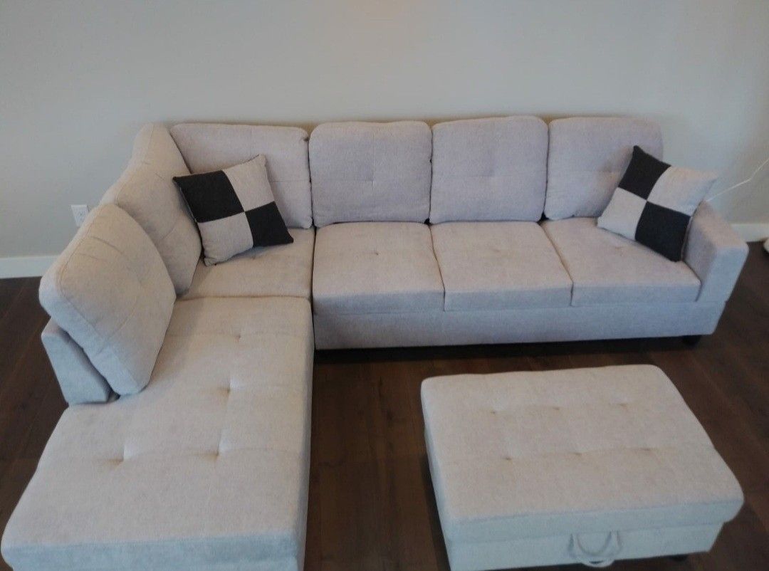 Sectional And Ottoman