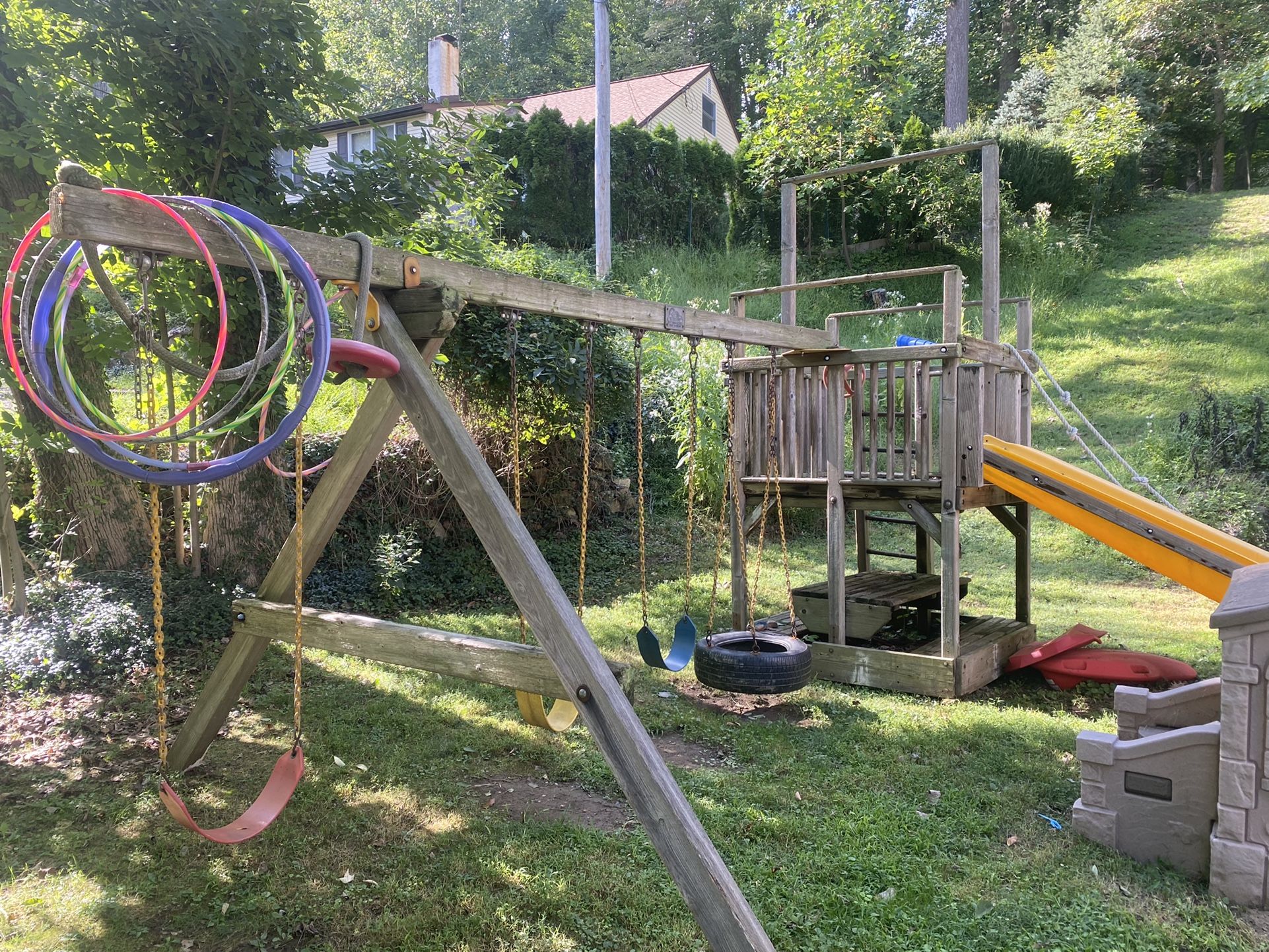 Free Rainbow playset