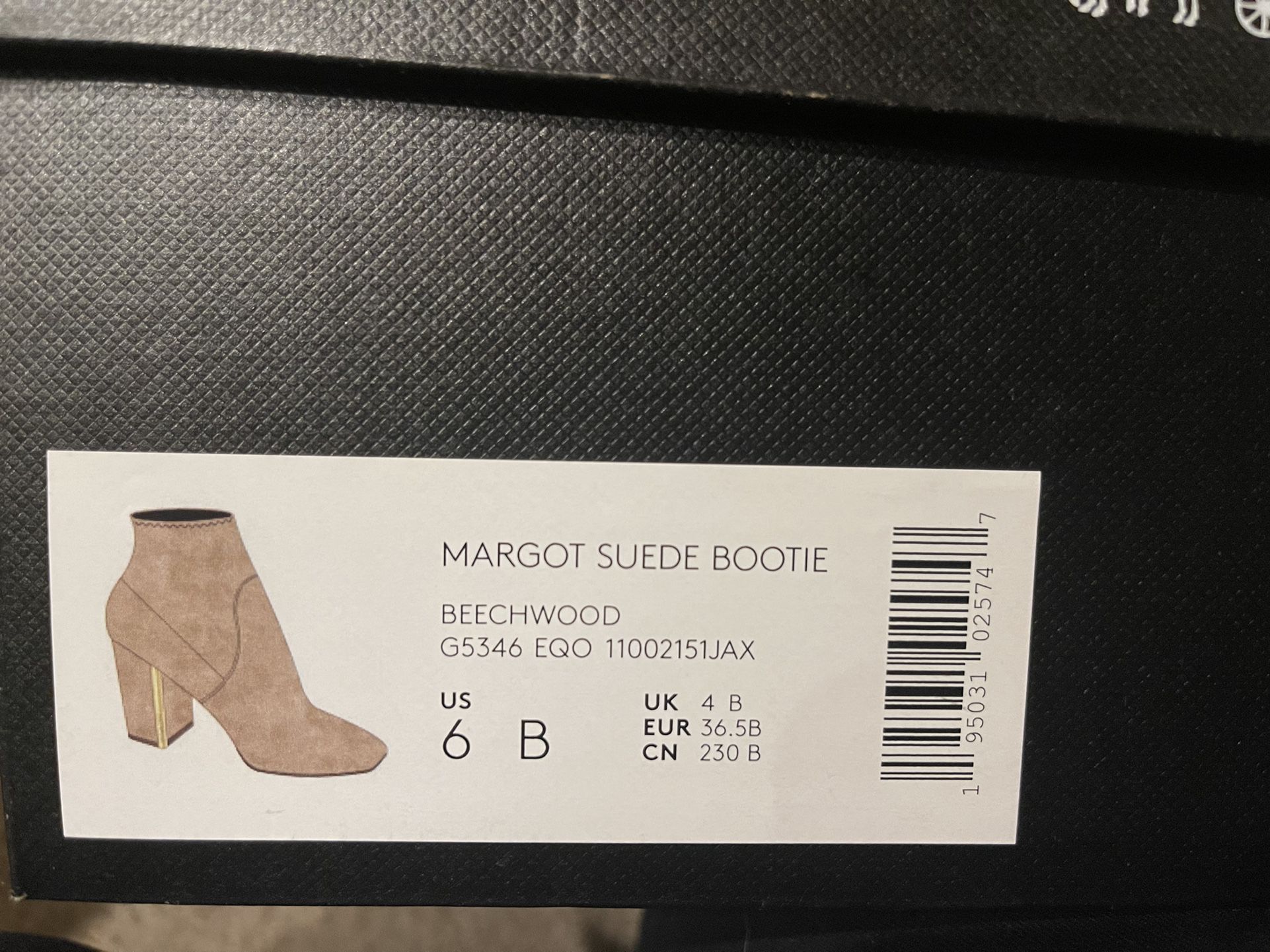 NWT COACH Boots - Margot Suede Booties