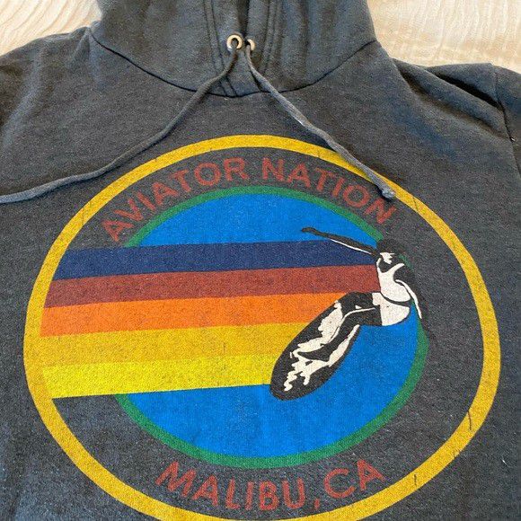 
Aviator Nation Graphic Pullover Hoodie women Size: US L