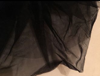Black TULLE PETTICOAT 5-Layer Petticoat small Halloween Costume Thumbnail
