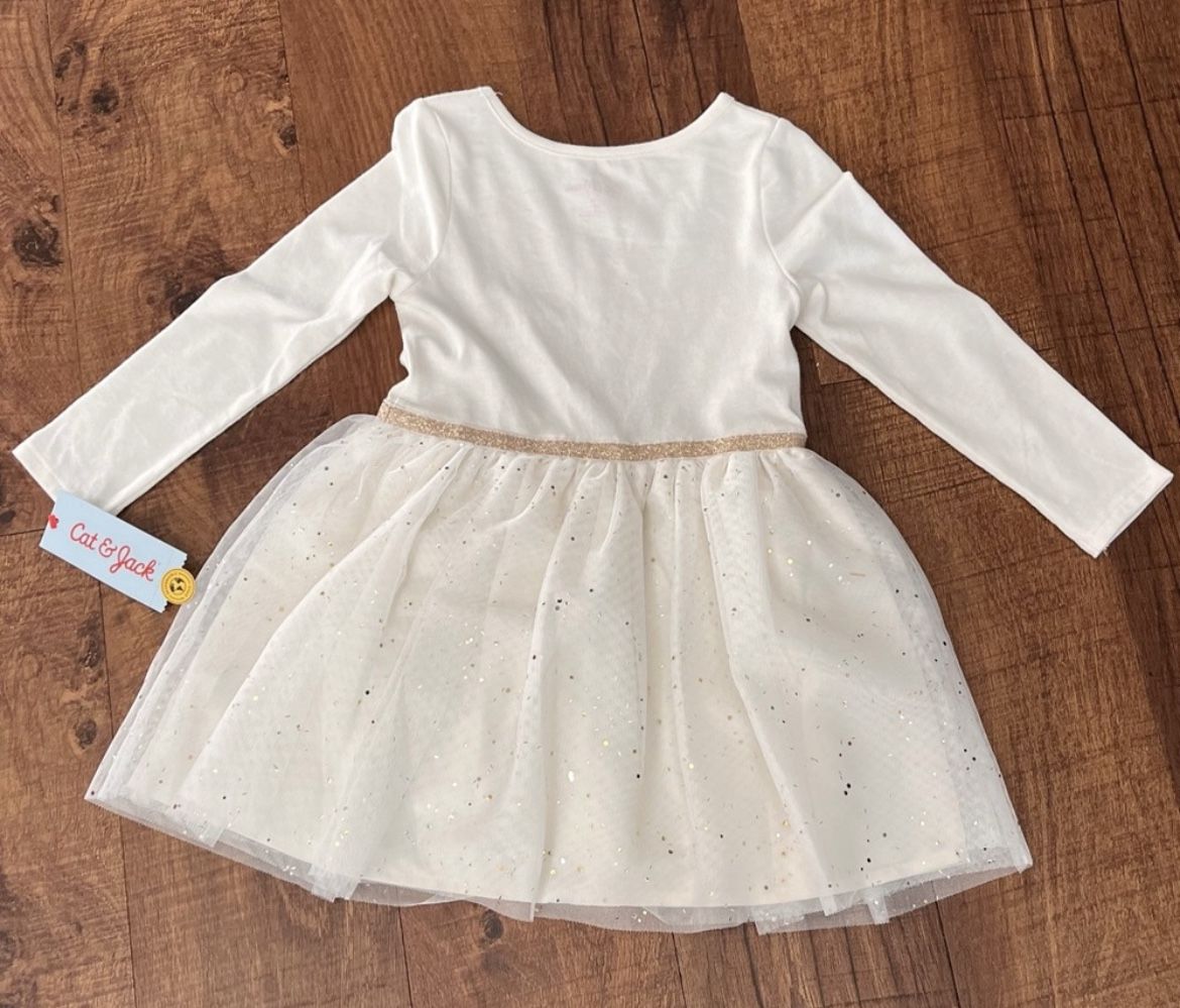 NWT Reindeer Dress Toddler Girl 3T