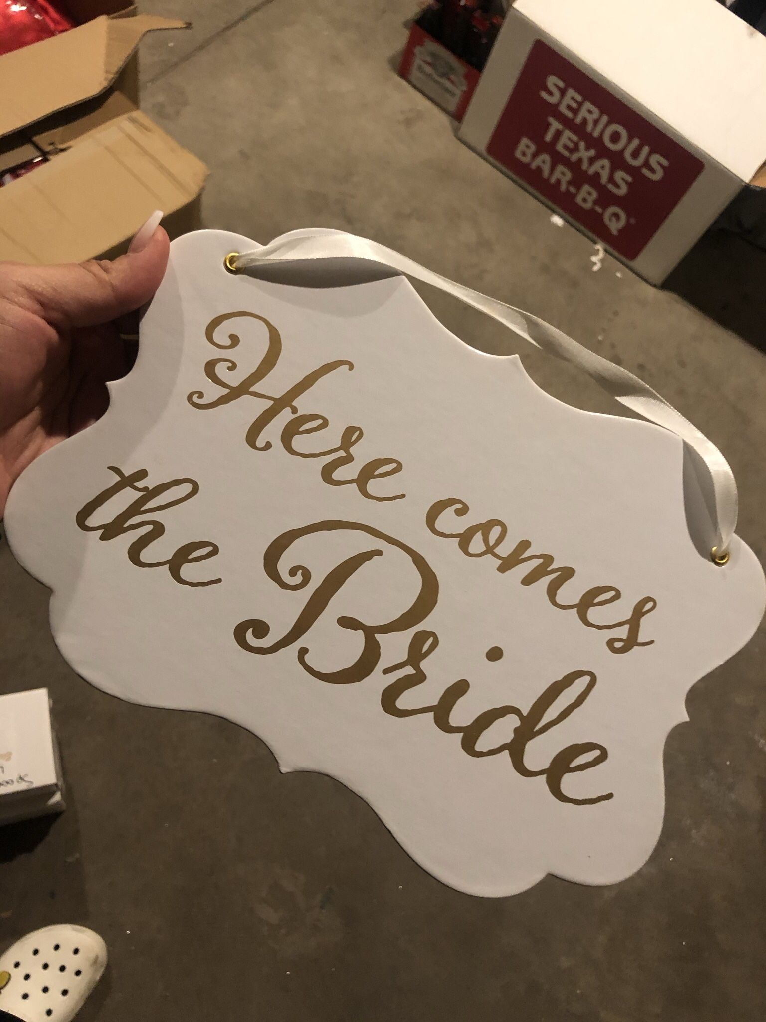 Wedding Decor - Sign