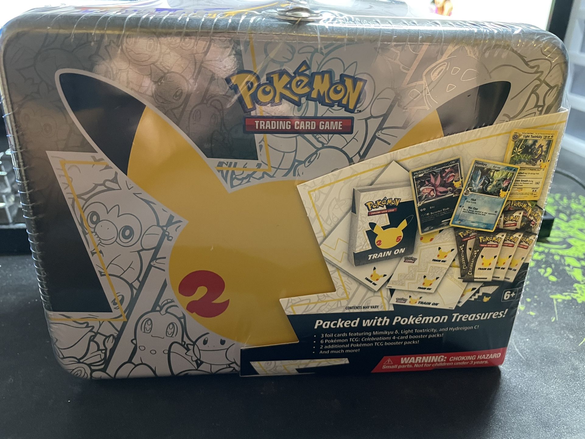 Pokemon Celebrations Collectors Chest Lunchbox