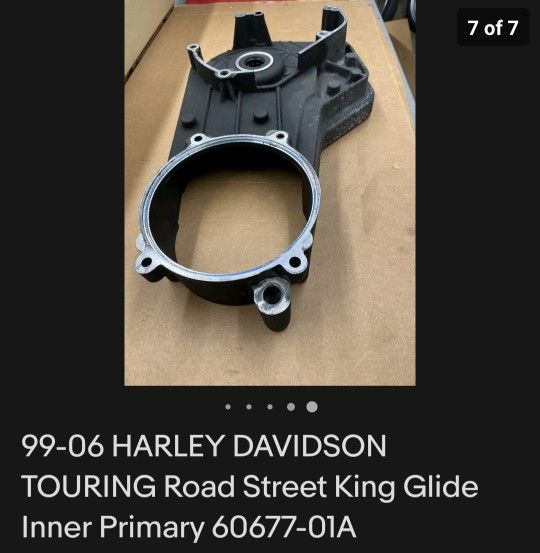 Harley-Davidson Touring Bike Inner Primary Motorcycle