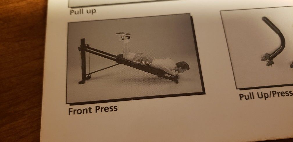 Exercise Equipment Total Gym. This Is One Of The First Total Gym sold. 1995 Brought