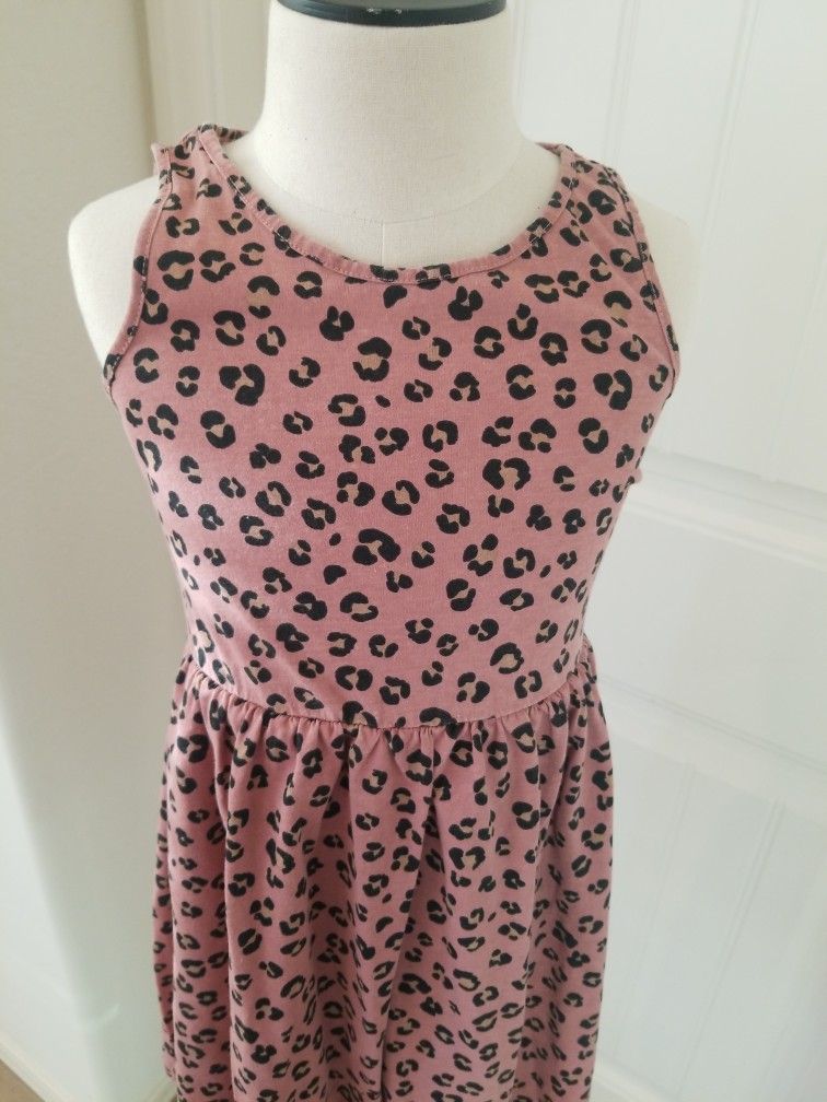 Girls H&M Leopard Dress