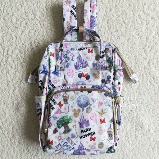 COCOMELON / DISNEY DIAPER BAG BACKPACK