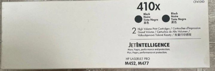 HP Toner #410X For HP Laserjet Pro M454/M457 Printers And Copiers  Thumbnail