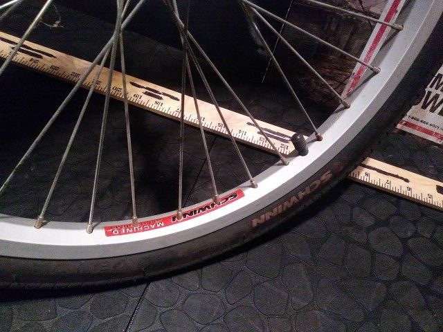 Replacement Rim Set Up For Trailer
