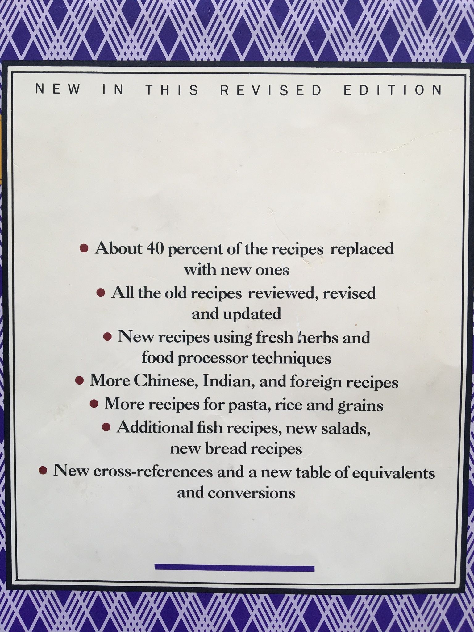 The New York Times Cookbook Revised Edition classic cookbook 800 pages, 1990, very good condition