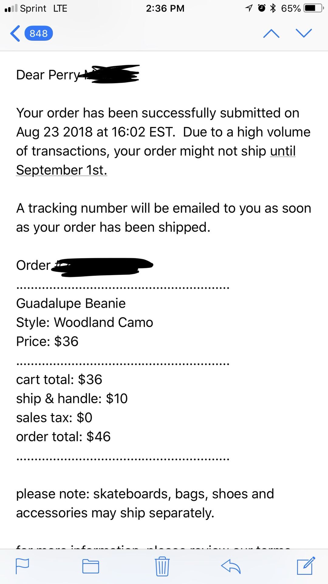 SUPREME GUADALUPE BEANIE CAMO