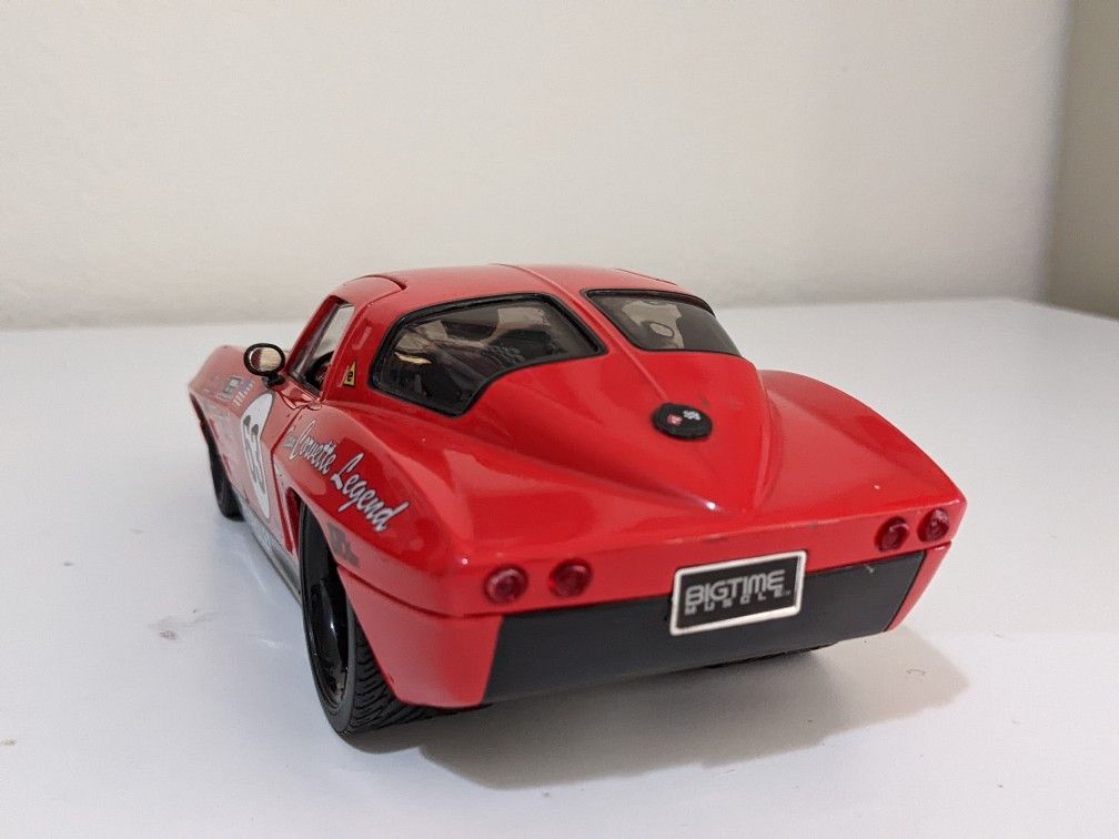 1963 Chevrolet Corvette Stingray Pro Street Jada Toys 1:18 Split Window Diecast