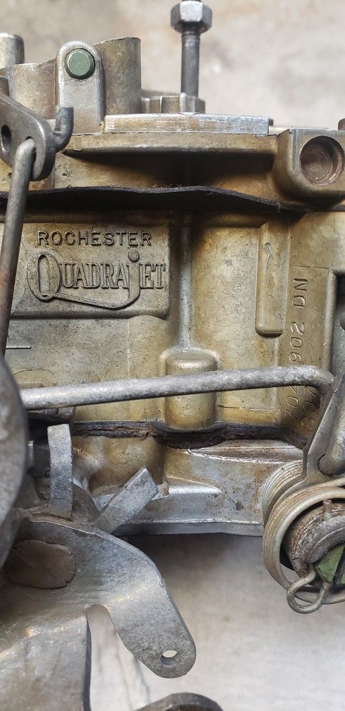 Rochester Quadrajet For 1972 Corvette, Chevelle, Camaro Or Chevy II