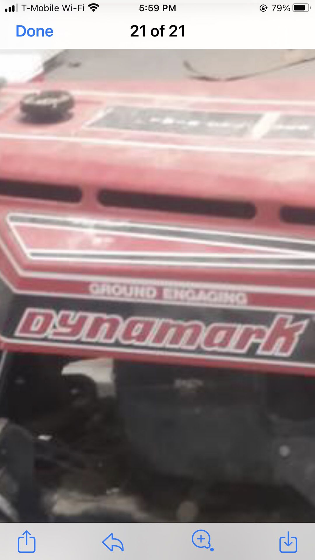 Dynamark Tractor 