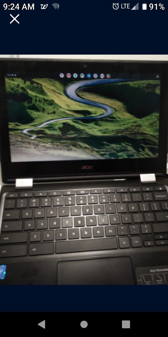 Touch Screen 2 In 1 Acer Chromebook/Tablet 