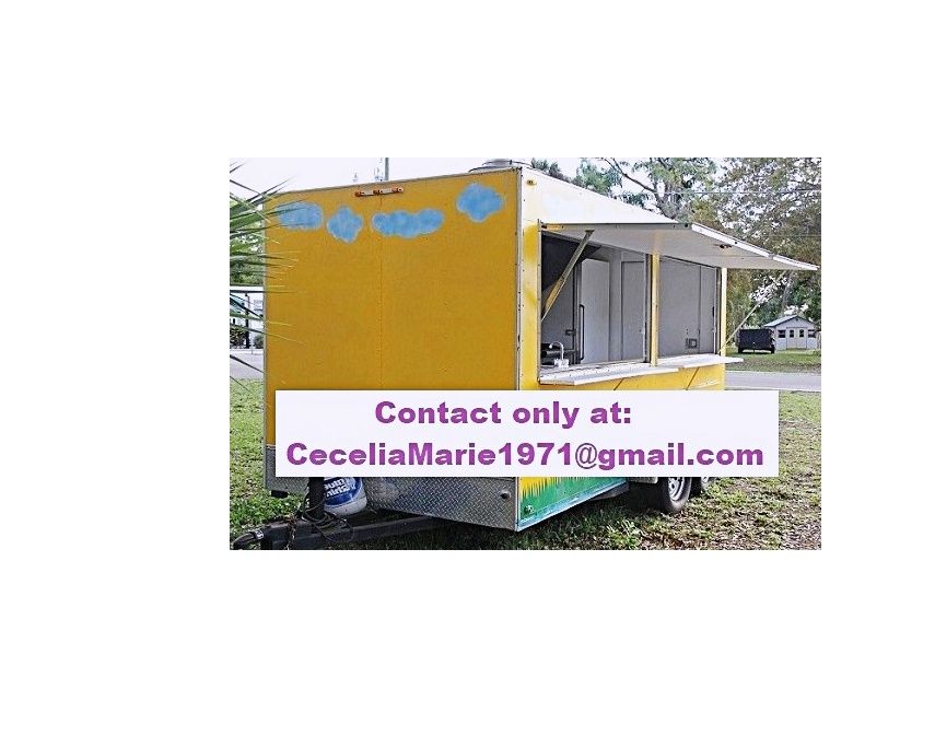 Food Trailer BBQ 25173