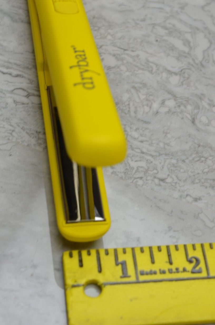 Drybar The Tiny Tress Press Detailing Straightening Iron Travel Size Yellow