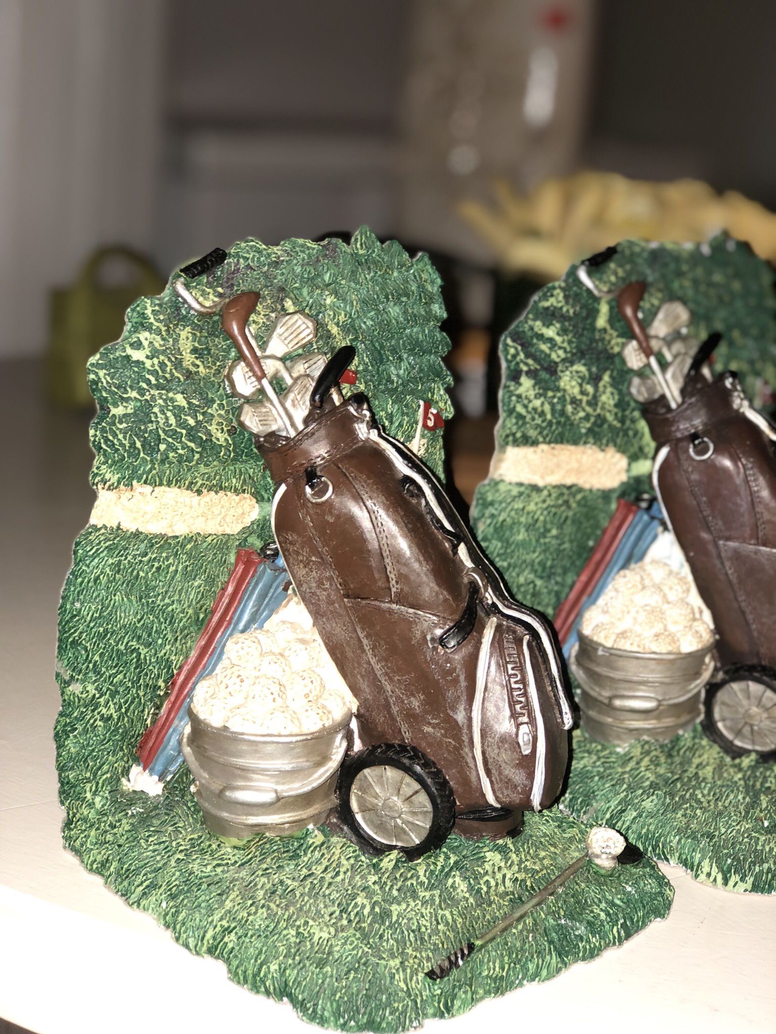 Golf Book Ends