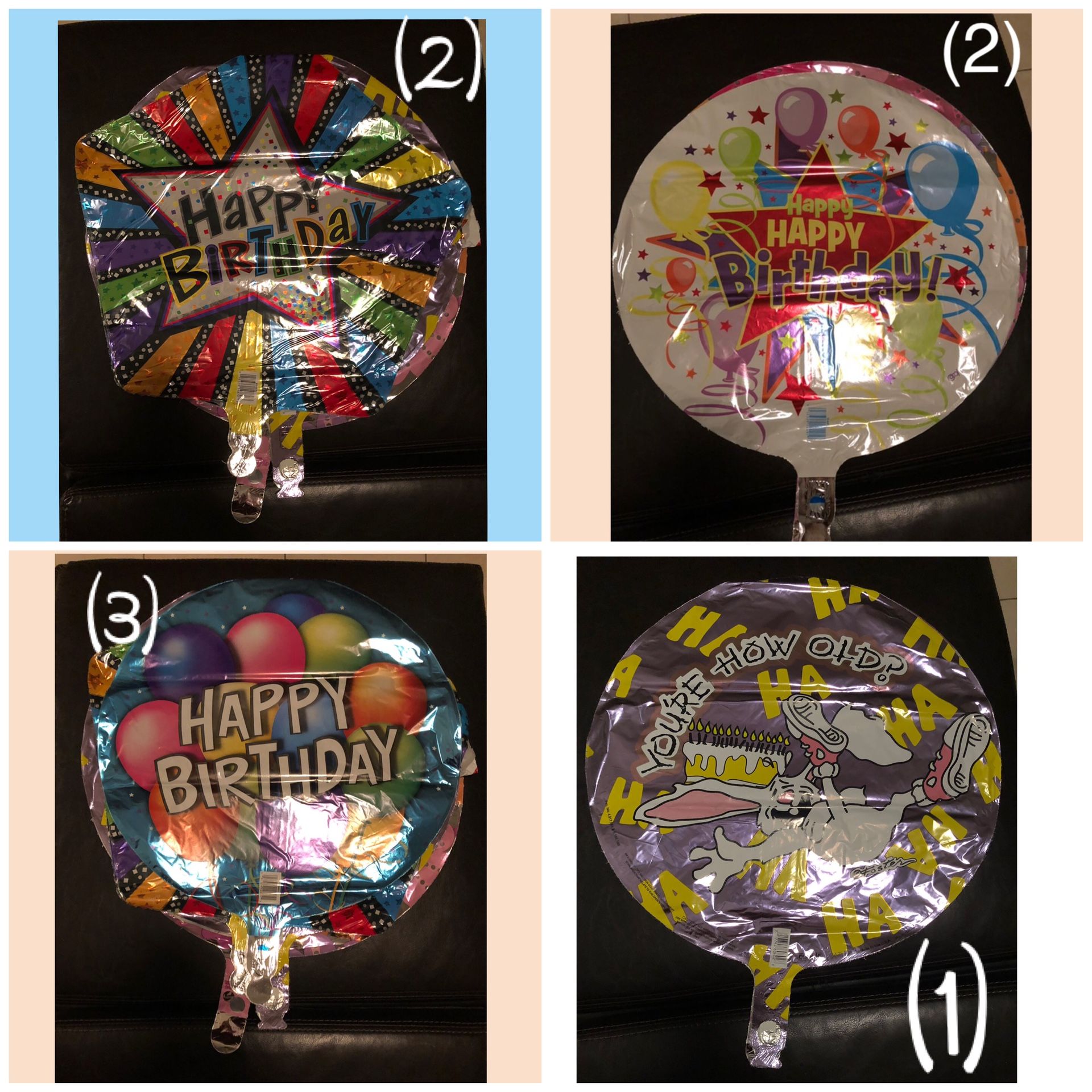 Helium balloons / purse / clothes/ decoration pillows