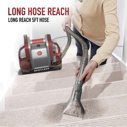 NEW! Hoover Spotless Portable Carpet & Upholstery Spot Cleaner, FH11300, Red Thumbnail