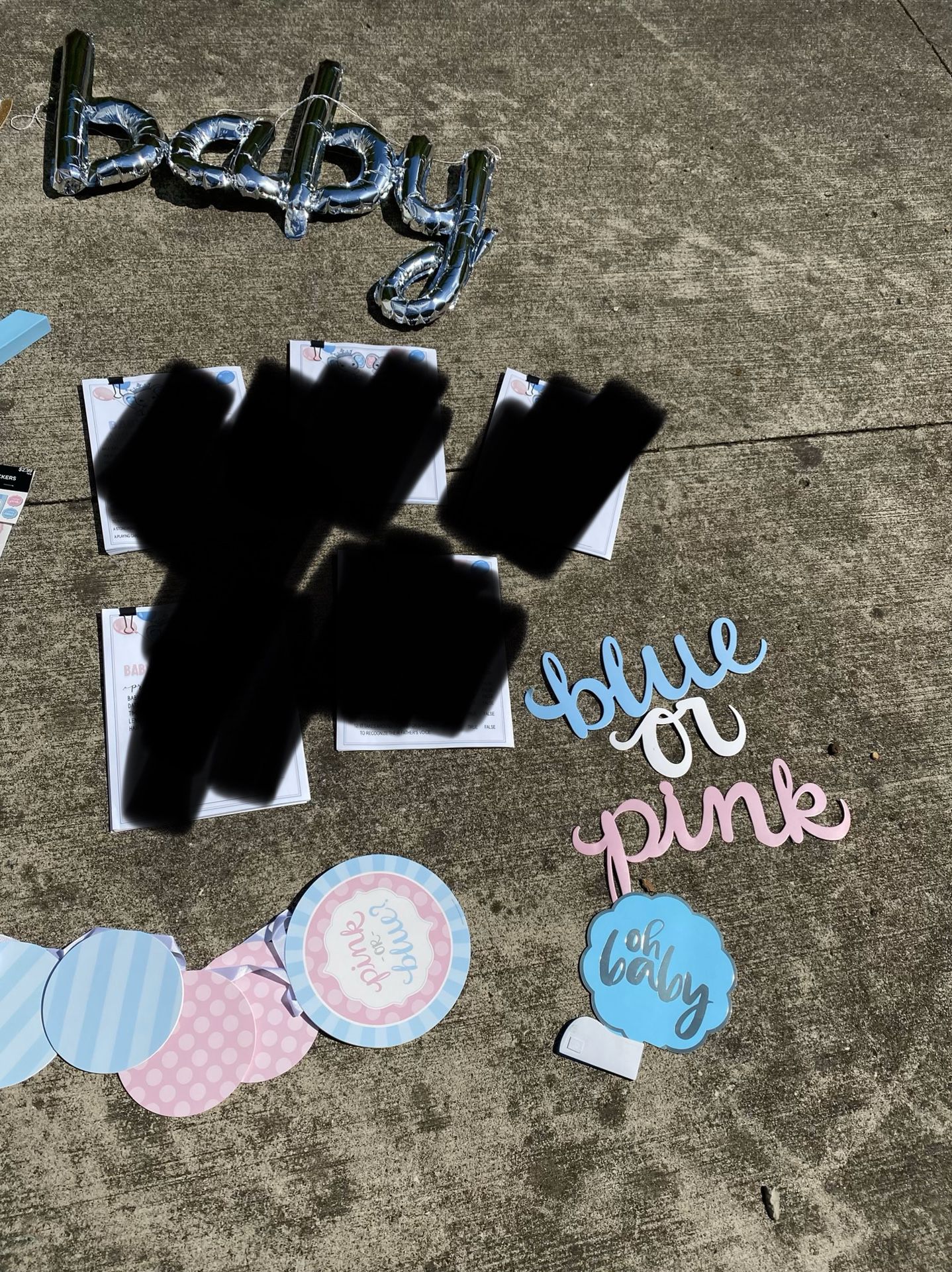 Gender Reveal Party Decorations 