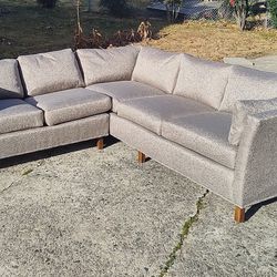 Newly Reupholstered Sectional Couch Thumbnail