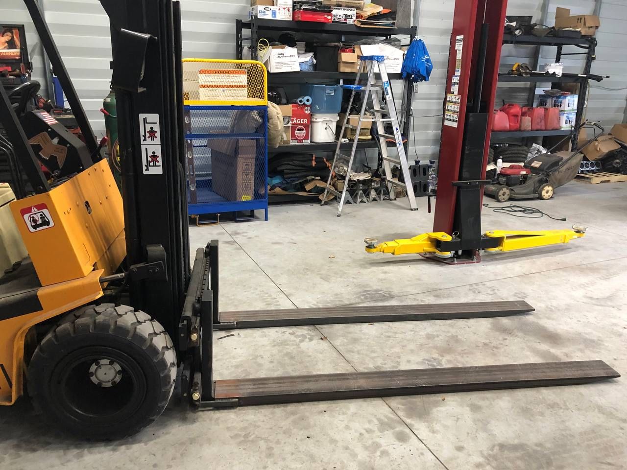 Heavy Duty Forklift Extensions! 8’ Fitting 4” Forks