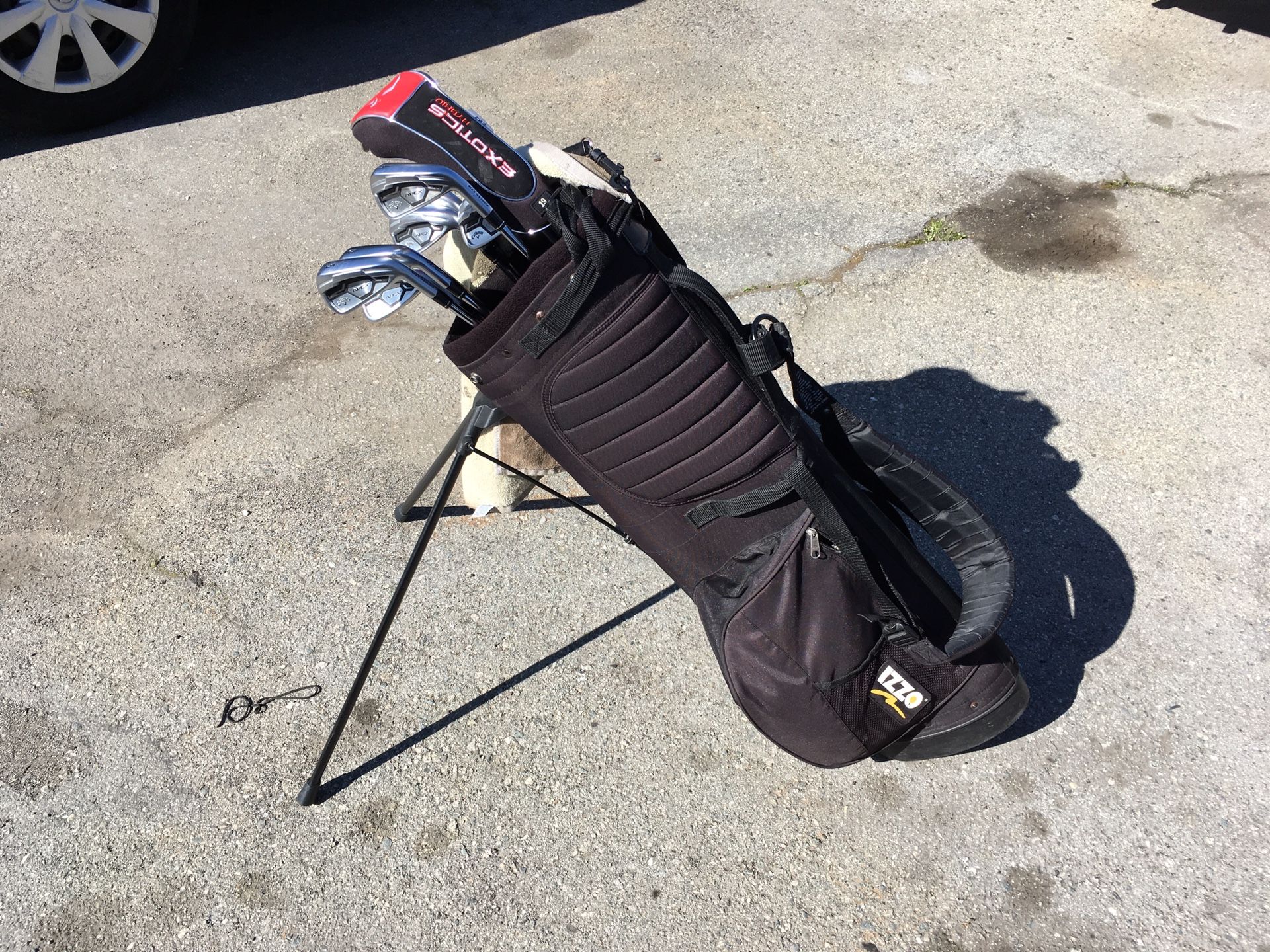 Izzo JUNIOR Golf ‘stand-up ‘ bag ONLINE- good condition