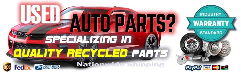 Used Auto Parts any Make Or Model
