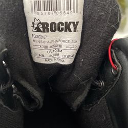 Black Rocky Alpha Force Boots (10.5) Thumbnail