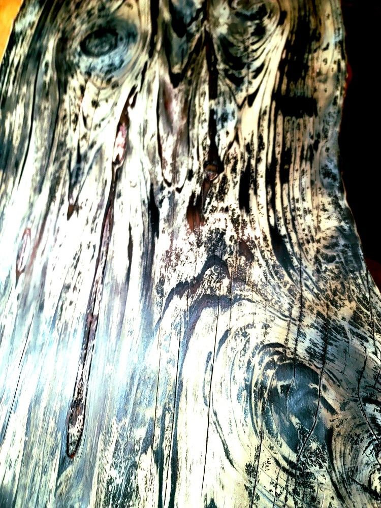 Cedar slab torch work with unicorn spit