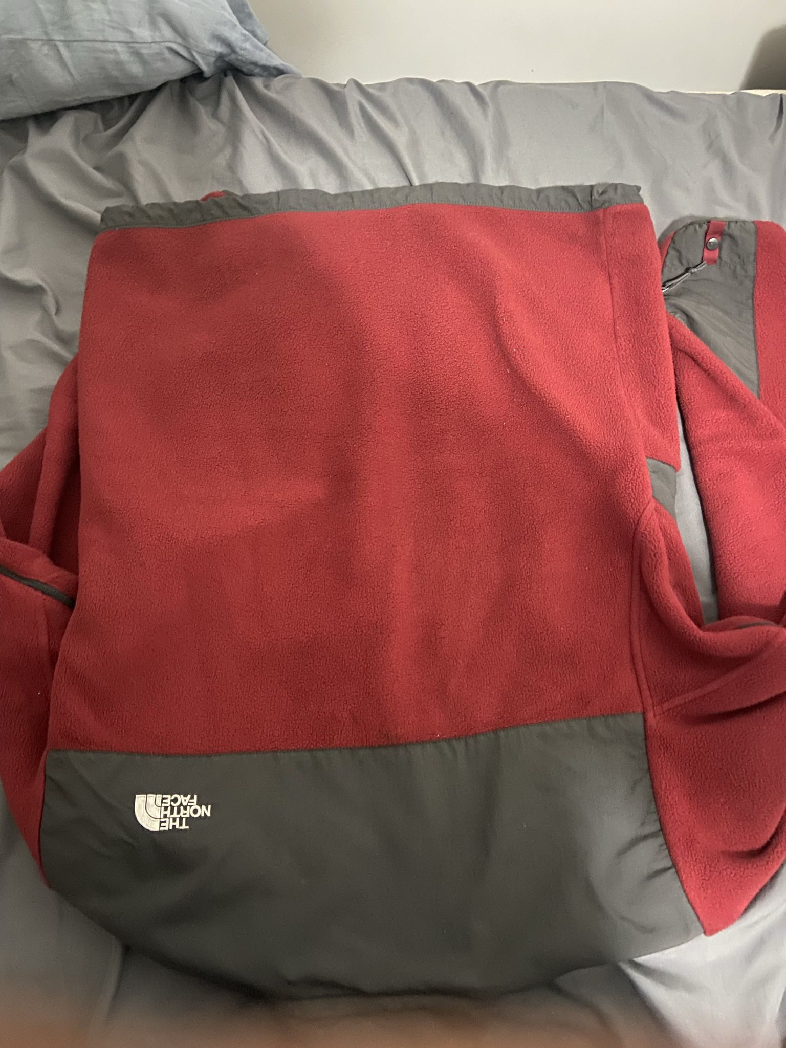 Red North Face Winter Jacket