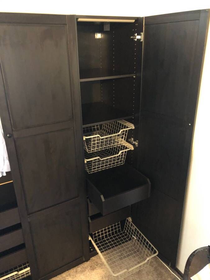 Ikea Pax Two Part Wardrobe $270