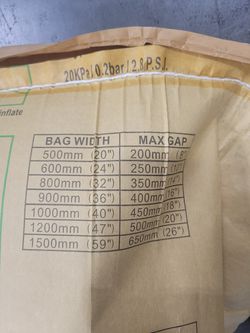 Dunnage Air Bag/ Moving Supply Packaging Bag Thumbnail