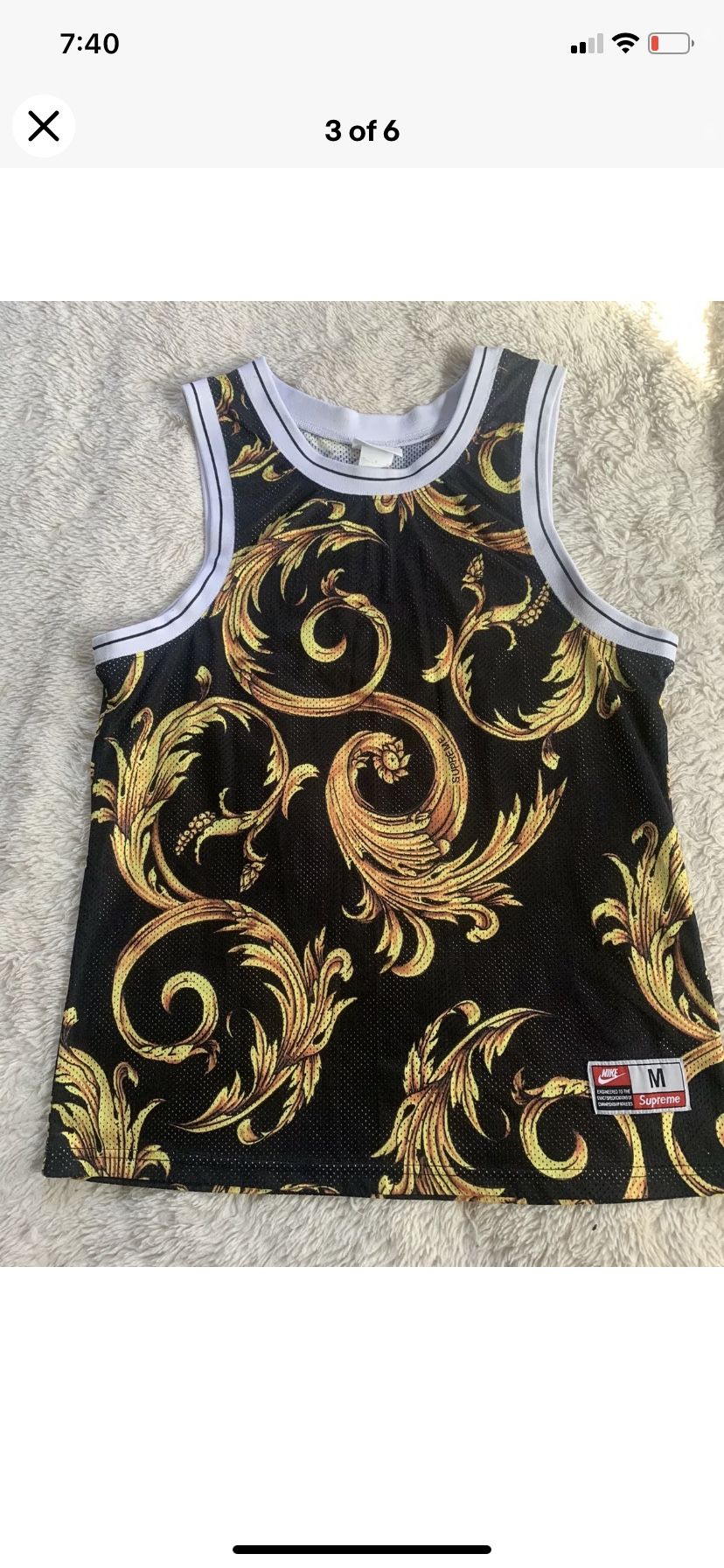 Supreme Nike Jersey