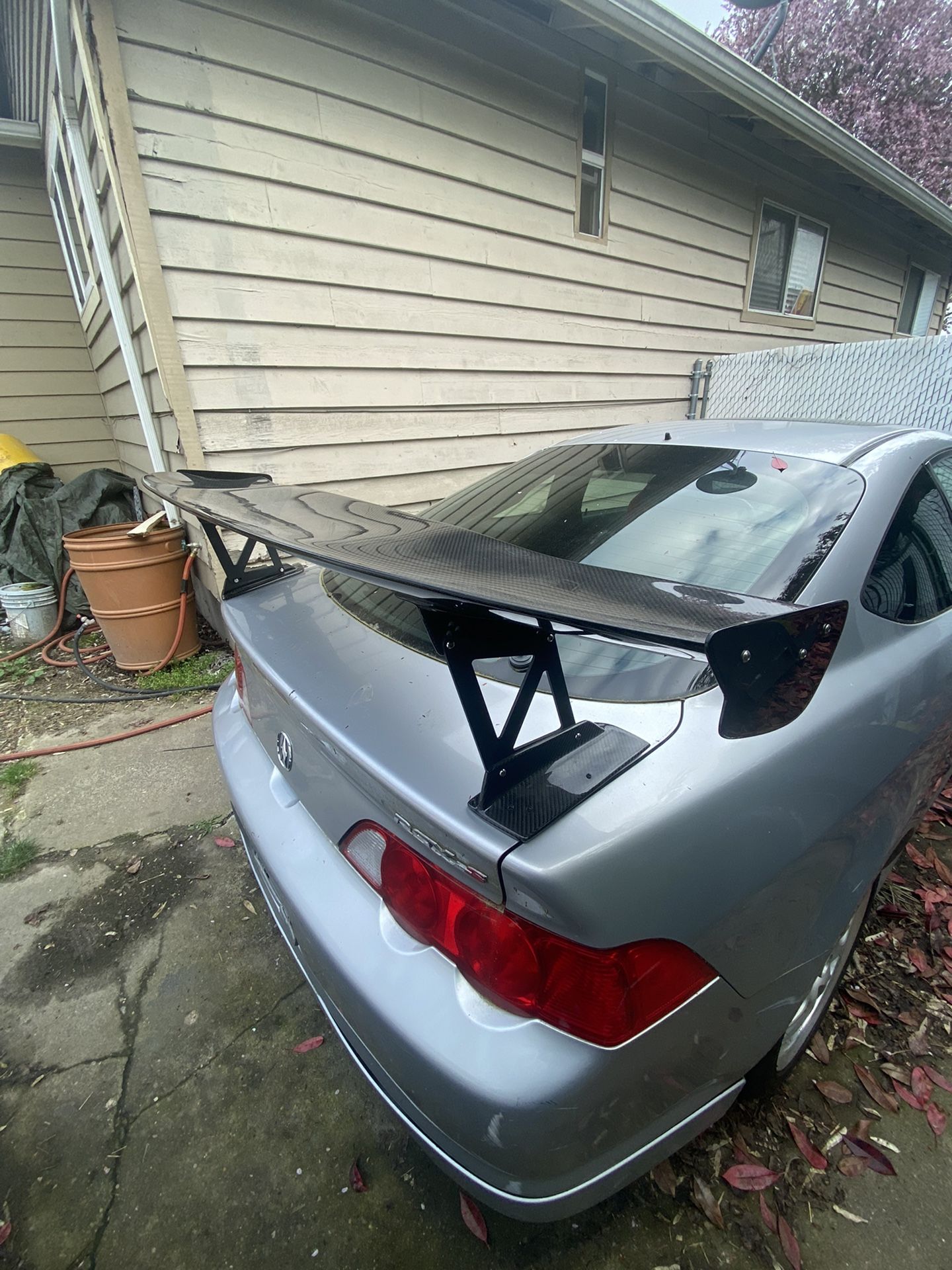 Js Racing RSX Carbon Fiber Wing