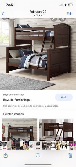 Costco Bunk Bed Bayside Dark Brown With, Bayside Bunk Bed Costco Reviews
