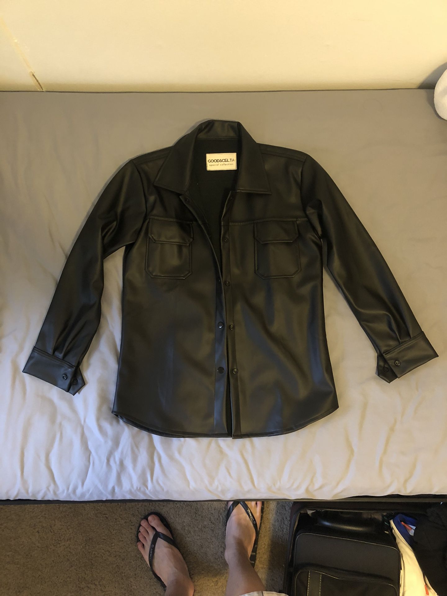 Goodscelta Artificial Leather Jacket For Women